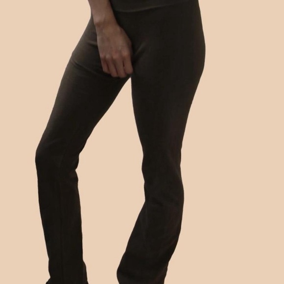 Brandy Melville Brown Flare Leggings - Picture 1 of 5